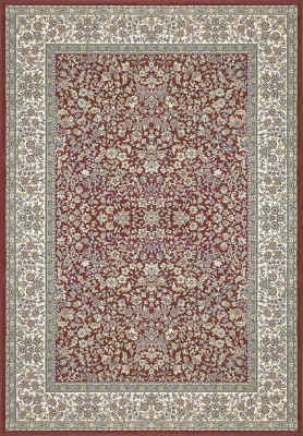AN710570781414 - Dynamic Rugs - ANCIENT GARDEN - Red Ivory 57078-1414 - 6.7' x 9.6'