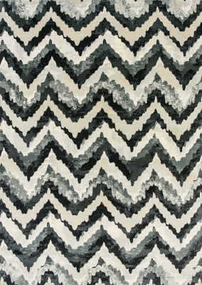 ME69985018119 - Dynamic Rugs - MELODY - Blue 985018-119 - 5.3' x 7.7'