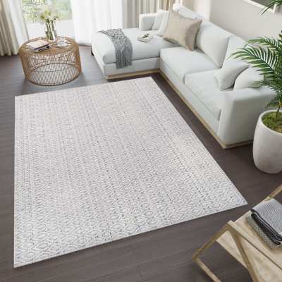 ALLEGRA - Ivory Silver 2987-109 - Dynamic Rugs - ALLEGRA - Ivory Silver 2987-109