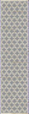 YA282816910 - Dynamic Rugs - YAZD - Grey Ivory 2816-910 - 2' x 7.7'