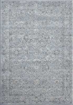 AN1014571364646 - Dynamic Rugs - ANCIENT GARDEN - Steel Blue Cream 57136-4646 - 9.2' x 12.1'