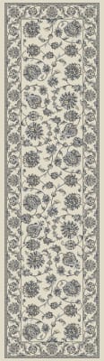 AN212573656666 - Dynamic Rugs - ANCIENT GARDEN - Cream 57365-6666 - 2.2' x 11'