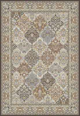 AN46570083235 - Dynamic Rugs - ANCIENT GARDEN - Brown Blue 57008-3235 - 3.11' x 5.7'