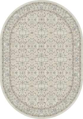 ANOV69572769295 - Dynamic Rugs - ANCIENT GARDEN - Cream Beige 57276-9295 - 5.3' x 7.7' Oval