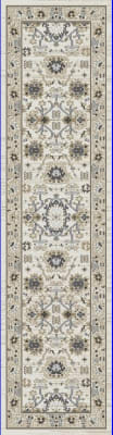 YA288531100 - Dynamic Rugs - YAZD - Ivory 8531-100 - 2' x 7.7'