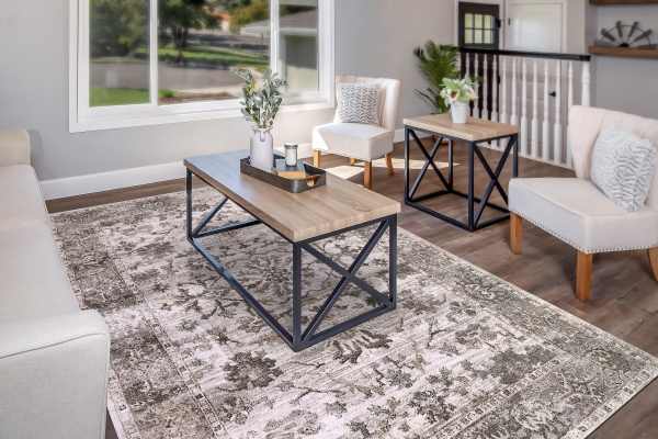 RILEY - Grey Beige 6035-908 - Dynamic Rugs - RILEY - Grey Beige 6035-908