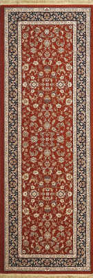 BR21272284331 - Dynamic Rugs - BRILLIANT - Red 72284-331 - 2.9' x 11.6'
