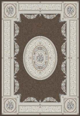 AN912572263295 - Dynamic Rugs - ANCIENT GARDEN - Brown Cream 57226-3295 - 7.1' x 10.1'