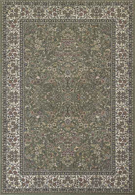AN710570784444 - Dynamic Rugs - ANCIENT GARDEN - Green Ivory 57078-4444 - 6.7' x 9.6'