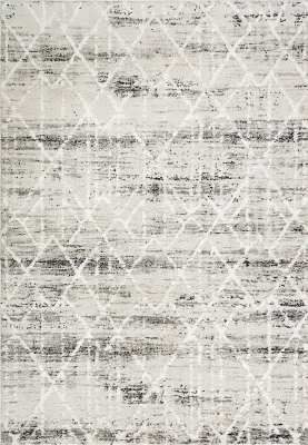 TY9124604910 - Dynamic Rugs - TROYA - Grey Ivory 4604-910 - 7.1' x 10.1'