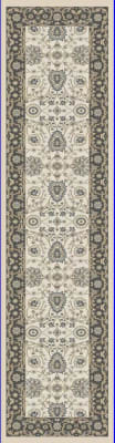 YA282803190 - Dynamic Rugs - YAZD - Ivory Grey 2803-190 - 2' x 7.7'