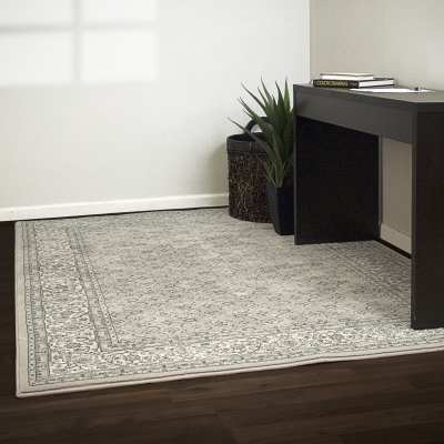 ANCIENT GARDEN - Soft Grey Cream 57011-9666 - Dynamic Rugs - ANCIENT GARDEN - Soft Grey Cream 57011-9666