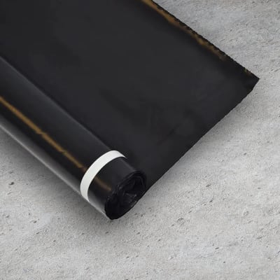 209MM - Shaw TotalWorx - GroundWorx - 6Mil Black Poly Film - Moisture Barrier - 209MM