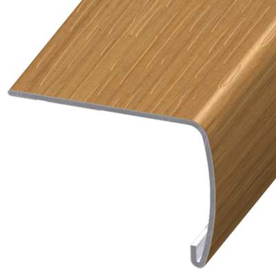 VEX-103992 Norwegian Maple - VersaTrim - VersaEdge Extra Tall Stair Nose - VEX-103992 Norwegian Maple
