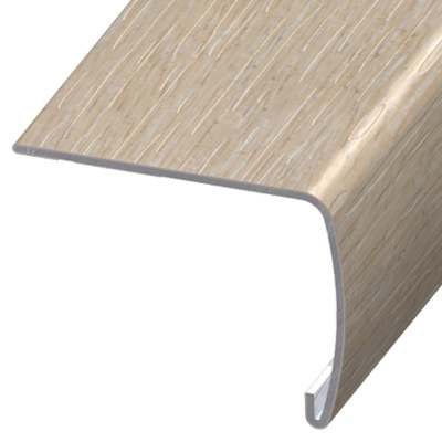 VEX-107282 Texas White Ash - VersaTrim - VersaEdge Extra Tall Stair Nose - VEX-107282 Texas White Ash
