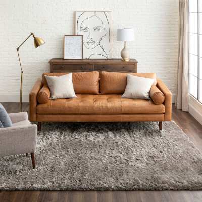 Billow Shag - Billow Shag Taupe R1148-318 - Karastan - Billow Shag - Billow Shag Taupe R1148