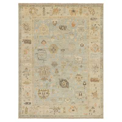 R1230-103-096120 - Karastan - Cabrillo - Palencia Blue - 8' X 10'
