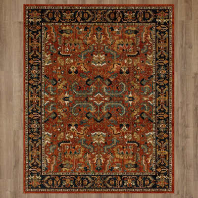 IE335-30048-036060 - Mohawk Home - Heirloom - Covert Red - 3' X 5'