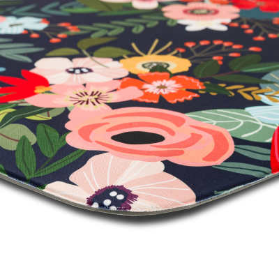 Dri-Pro Deluxe Cushion Mat - Blooming On Blue F003-19304 swatch