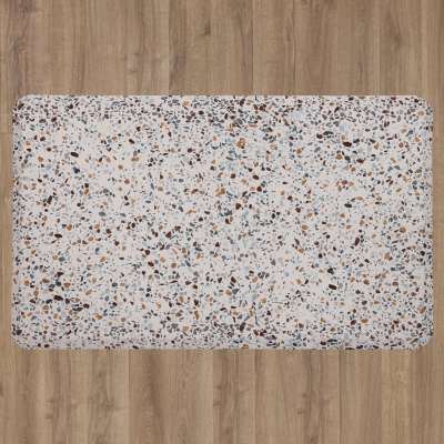 Dri-Pro Cushion Mat - Terrazo Tile Cream 4872-19416 swatch