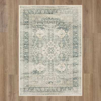 ZL018-A431-108144 - Mohawk Home - Carousel - Kolab Grey - 9' X 12'