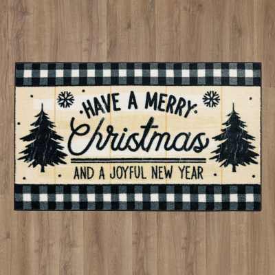 ZW216-A402-030050 - Mohawk Home - Prismatic - Merry & Joyful Black - 2' 6" X 4' 2"