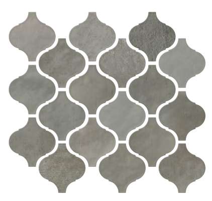 MM3233ARABMS1P2 - Daltile - Mesmerist - Charm - 3 x 3 - Arabesque Mosaic