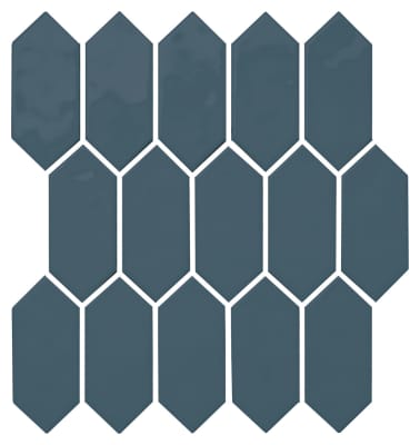 MY9625PICKMS1P2 - Daltile - Mythology - Titan - 11 x 12 - Picket Mosaic - Undulated