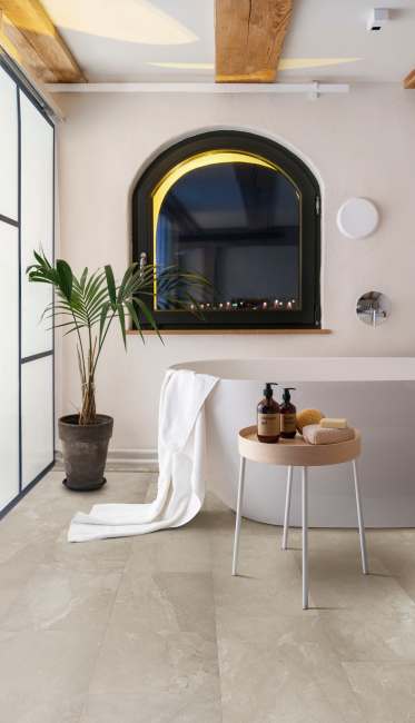 VV848-12264 - COREtec Scratchless - Tile - Cremello Travertine
