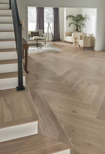 HPLS37SUMF1 - Mannington Latitude Collection - Park City Herringbone - Summit