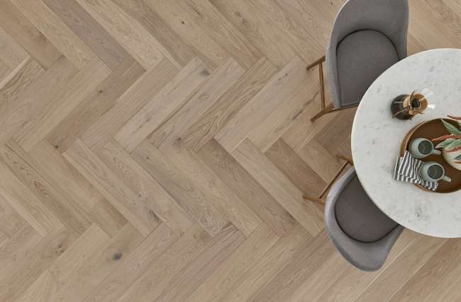 HPLS37SUMF1 - Mannington Latitude Collection - Park City Herringbone - Summit