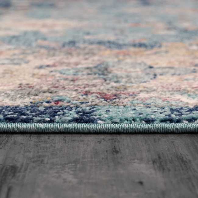 OS286197599 - Dynamic Rugs - SOMA - Blue Multi 6197-599 - 2.2' x 7.3'