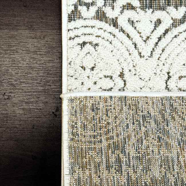 LT358146199 - Dynamic Rugs - LOTUS - Ivory Multi 8146-199 - 2.7' x 5'