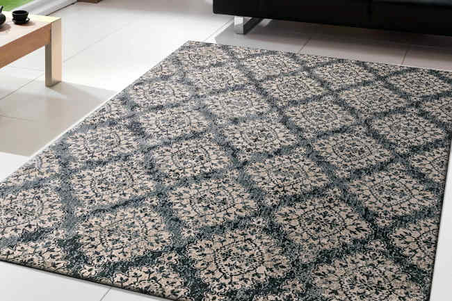 ME46985015119 - Dynamic Rugs - MELODY - Blue 985015-119 - 3.11' x 5.3'