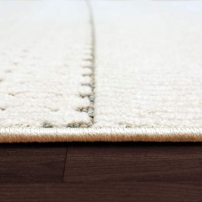 LT698140190 - Dynamic Rugs - LOTUS - Ivory Grey 8140-190 - 5' x 7'