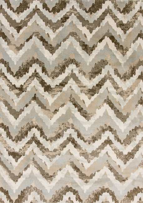 ME69985018117 - Dynamic Rugs - MELODY - Ivory 985018-117 - 5.3' x 7.7'