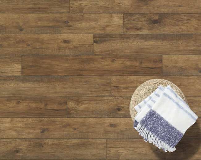 RST8-28213 Hillside Hickory Ember - Mannington - Restoration Collection Wide Plank - Hillside Hickory Ember