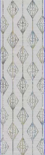 ZT9126660958 - Dynamic Rugs - MERIT - Grey Blue Gold 6660-958 - 7.1' x 10.1'