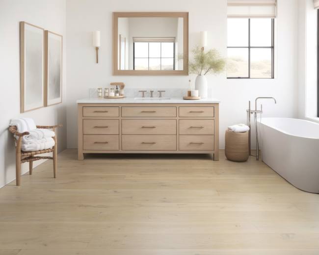 WEK60-859 - Mohawk TecWood Enhanced - Madera Trace - Topeka Taupe Oak