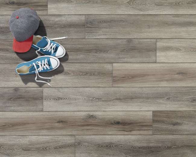 RST8-28100 Fairhaven Brushed Grey - Mannington - Restoration Collection Wide Plank - Fairhaven Brushed Grey