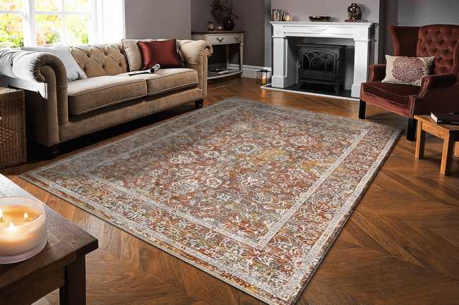 SKYLER - Copper Multi 6713-699 - Dynamic Rugs - SKYLER - Copper Multi 6713-699