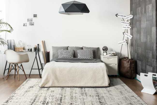 TY9124604910 - Dynamic Rugs - TROYA - Grey Ivory 4604-910 - 7.1' x 10.1'