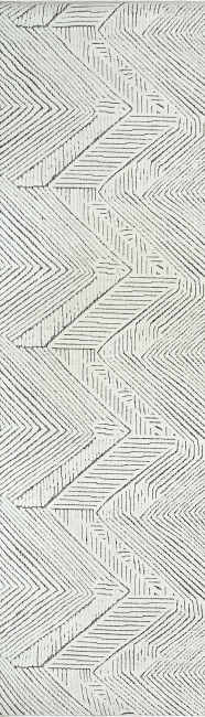 LT358142190 - Dynamic Rugs - LOTUS - Ivory Grey 8142-190 - 2.7' x 5'