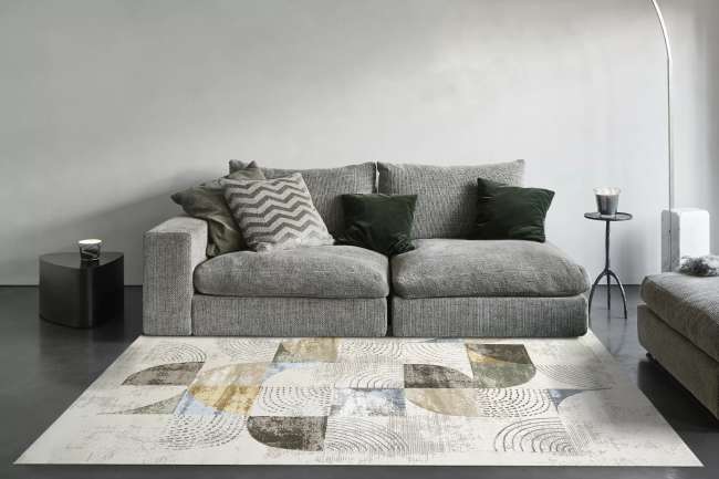 MERIT - Grey Multi 6657-999 - Dynamic Rugs - MERIT - Grey Multi 6657-999