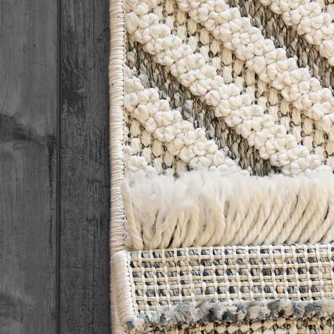 SV9123608190 - Dynamic Rugs - SEVILLE - Ivory Grey 3608-190 - 7.1' x 10'
