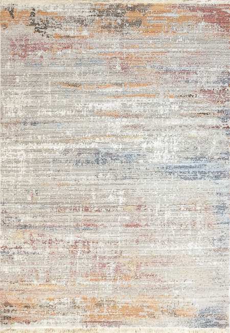 MZ358456130 - Dynamic Rugs - MOOD - Ivory Red 8456-130 - 3' x 5'