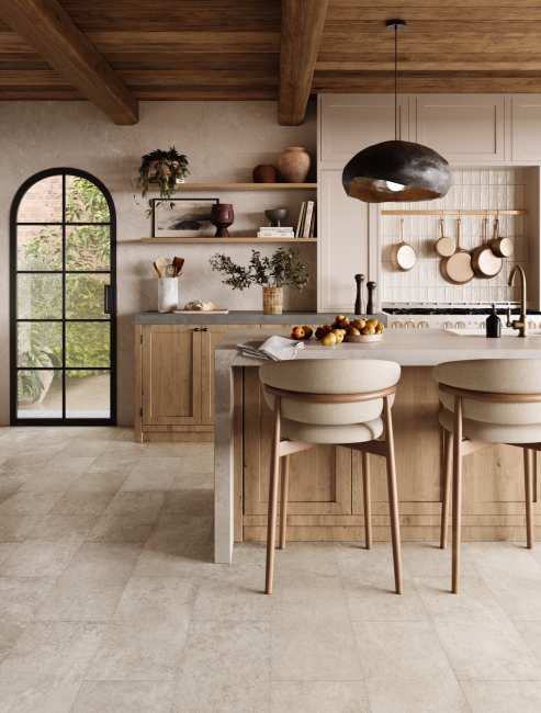 FXR491 - Mannington - ADURA Flex Rectangle - Fresco Dry Plaster
