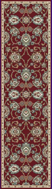 ME212985020339 - Dynamic Rugs - MELODY - Red 985020-339 - 2.2' x 10.1'