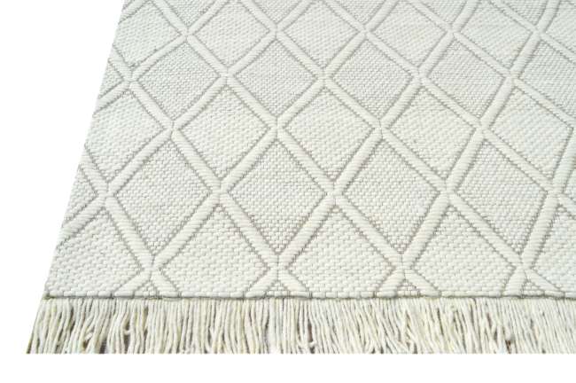 LF9122122190 - Dynamic Rugs - LOLA - Ivory Brown 2122-190 - 9' x 12'