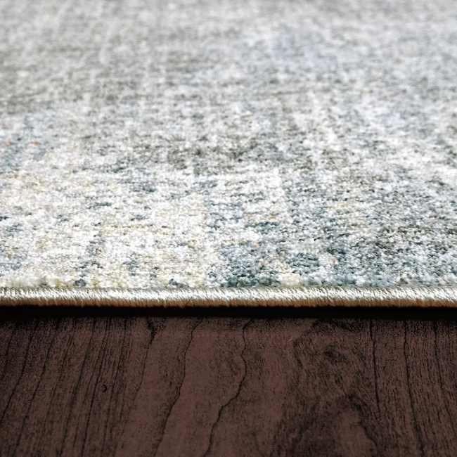 VX463574958 - Dynamic Rugs - SAVOY - Silver Blue Beige 3574-958 - 3.11' x 5.7'